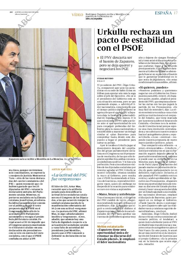 ABC MADRID 22-07-2010 página 17