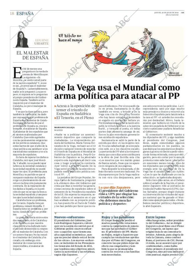 ABC MADRID 22-07-2010 página 18