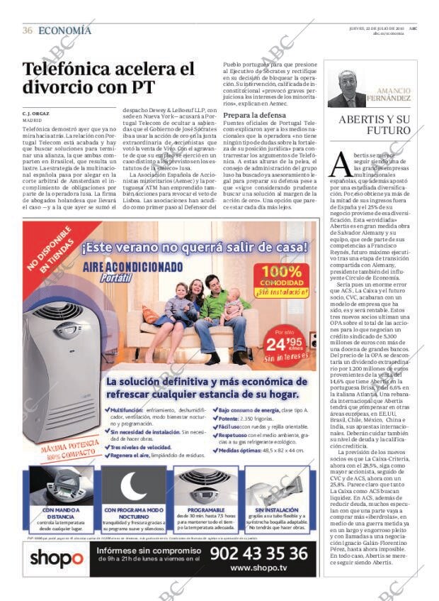 ABC MADRID 22-07-2010 página 36