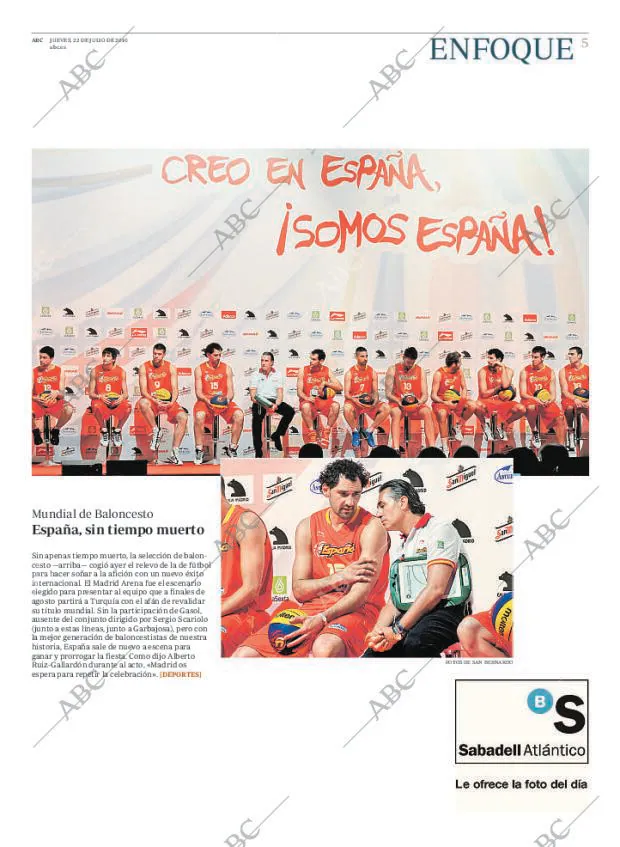 ABC MADRID 22-07-2010 página 5