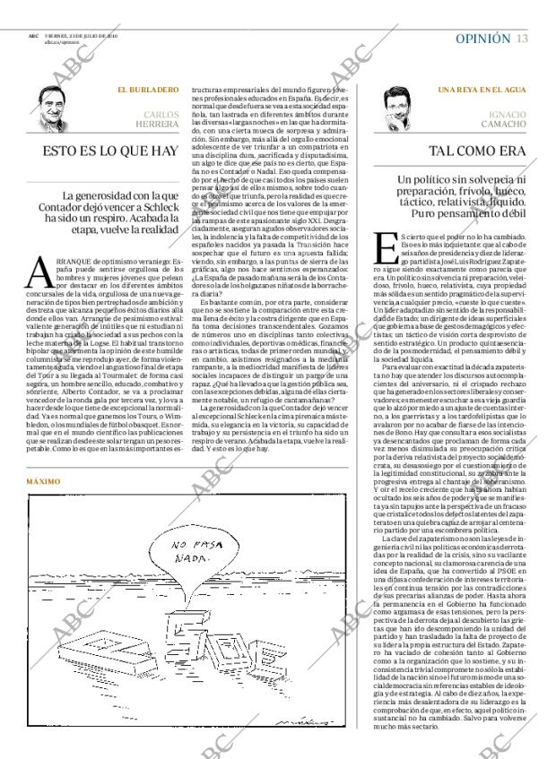 ABC MADRID 23-07-2010 página 13