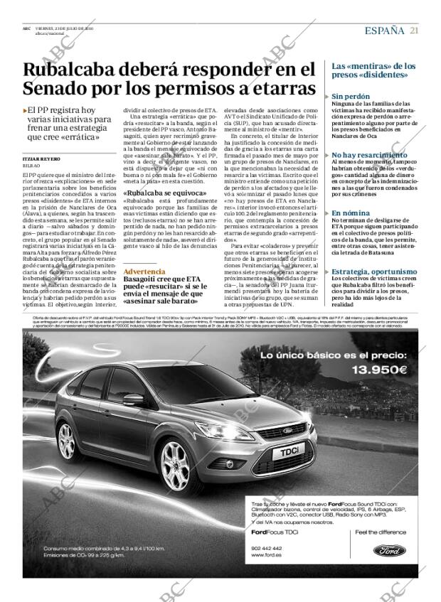 ABC MADRID 23-07-2010 página 21