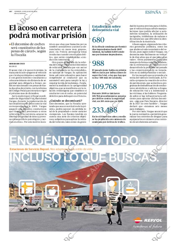 ABC MADRID 23-07-2010 página 25