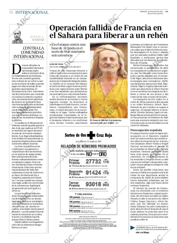 ABC MADRID 23-07-2010 página 30