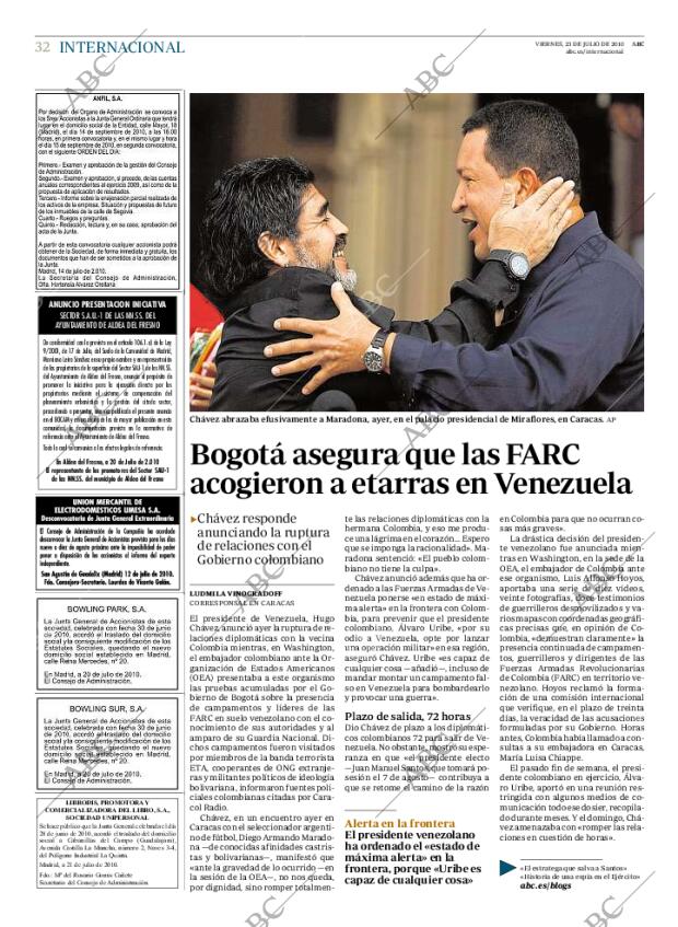 ABC MADRID 23-07-2010 página 32