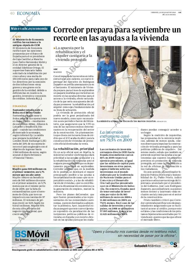 ABC MADRID 23-07-2010 página 40