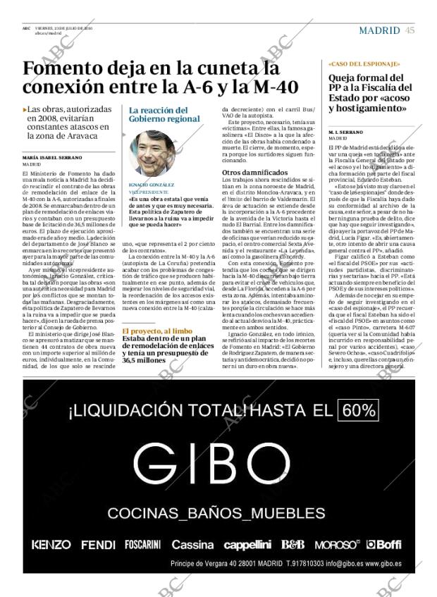 ABC MADRID 23-07-2010 página 45