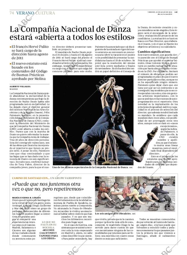 ABC MADRID 23-07-2010 página 74