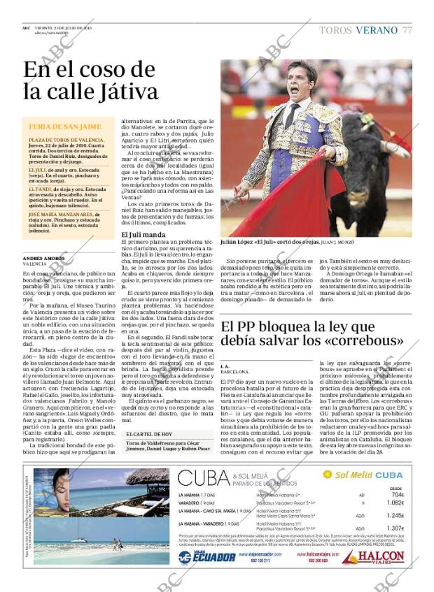 ABC MADRID 23-07-2010 página 77
