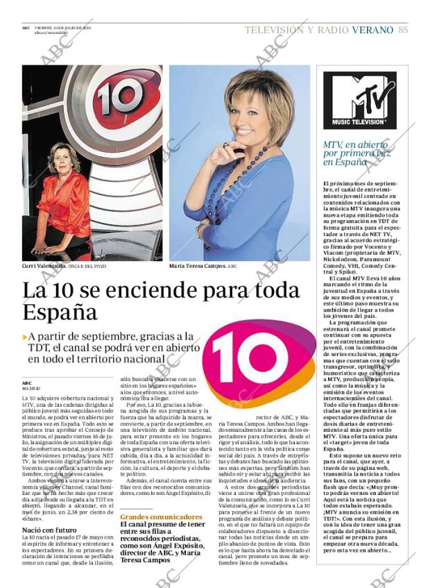ABC MADRID 23-07-2010 página 85