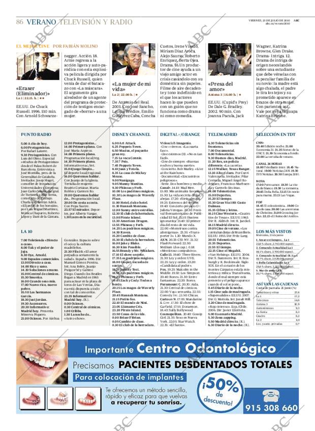 ABC MADRID 23-07-2010 página 86