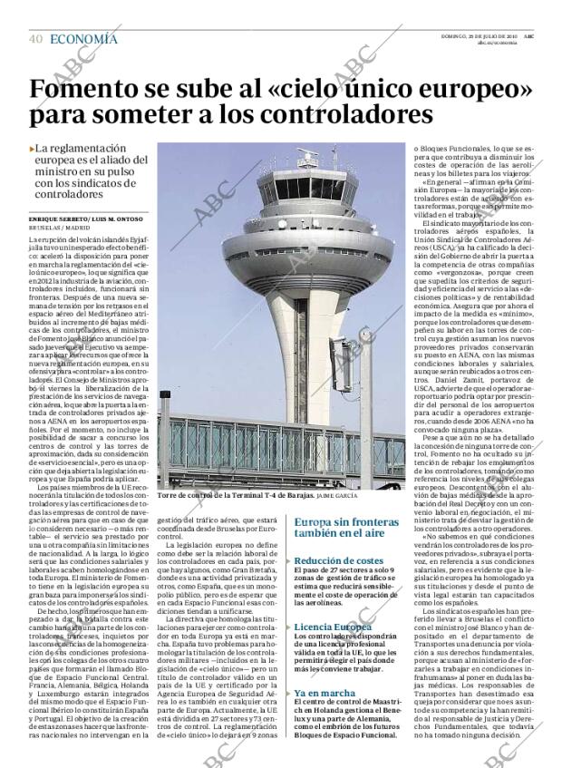 ABC MADRID 25-07-2010 página 40