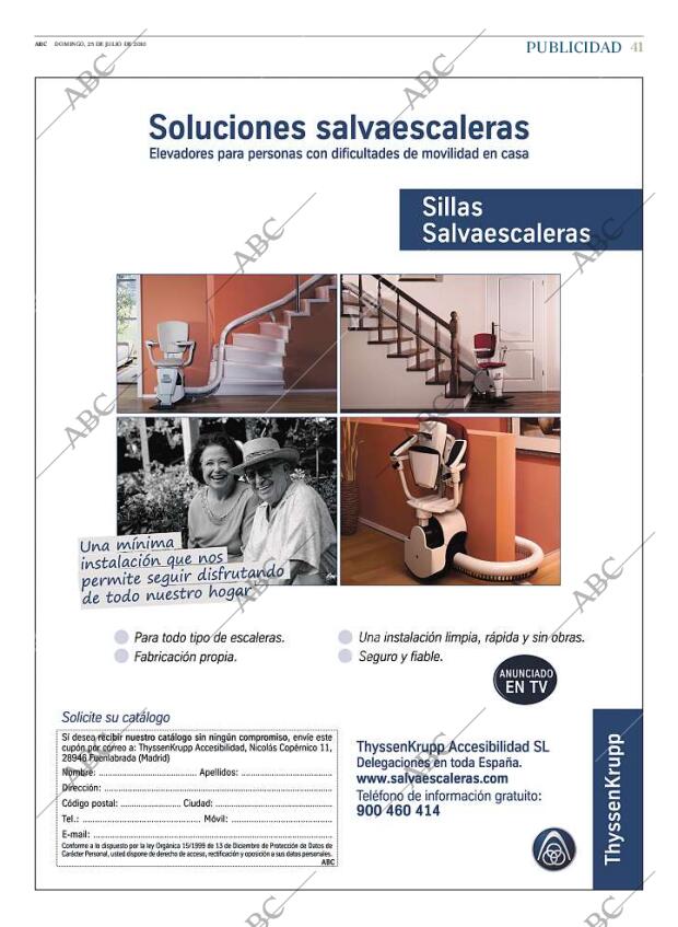 ABC MADRID 25-07-2010 página 41