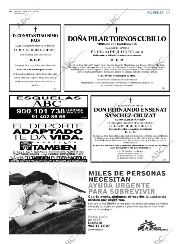 ABC MADRID 25-07-2010 página 63