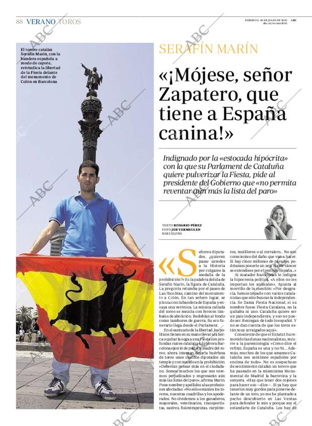 ABC MADRID 25-07-2010 página 88