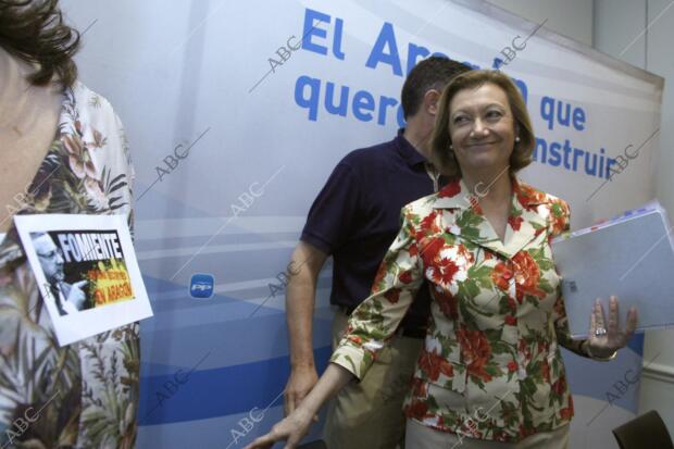 _La presidenta del PP de Aragón, Luisa Fernanda Rudi, valora el curso político y...