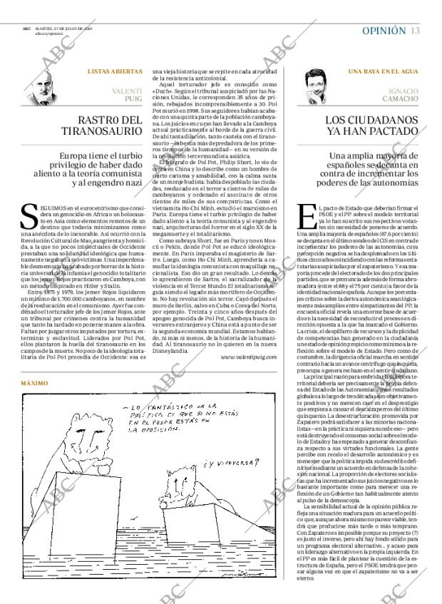 ABC MADRID 27-07-2010 página 13