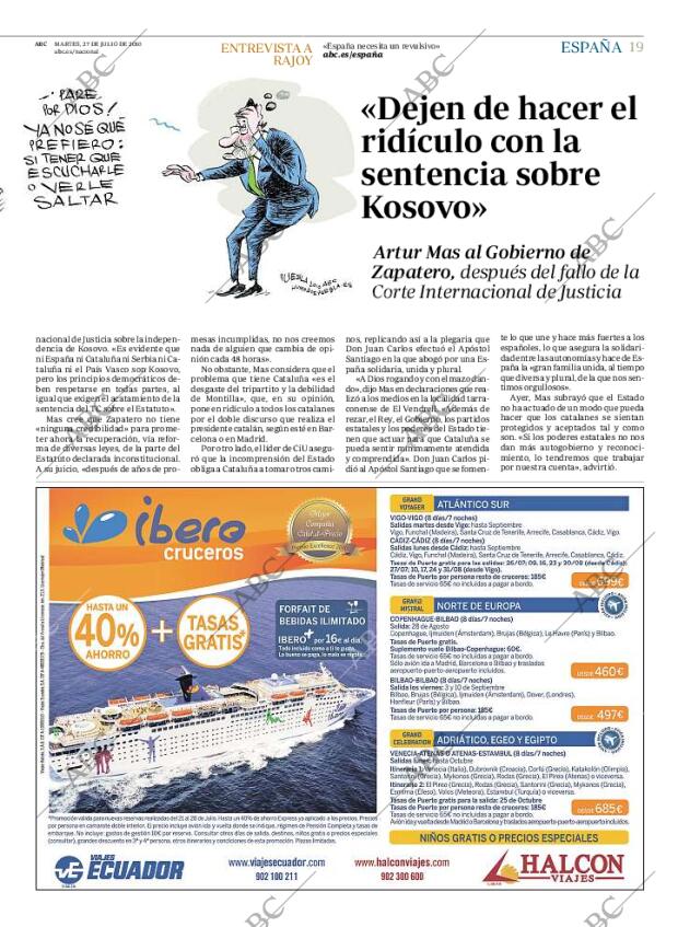 ABC MADRID 27-07-2010 página 19