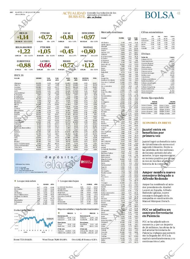 ABC MADRID 27-07-2010 página 41