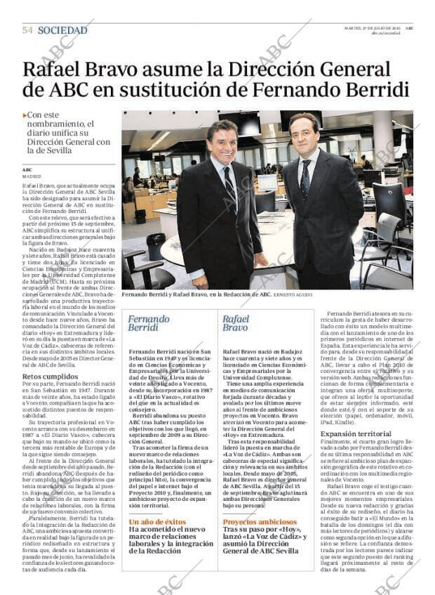 ABC MADRID 27-07-2010 página 54
