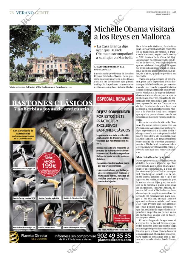 ABC MADRID 27-07-2010 página 76