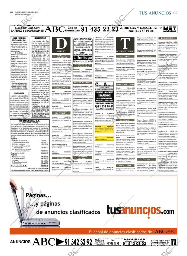 ABC MADRID 29-07-2010 página 67