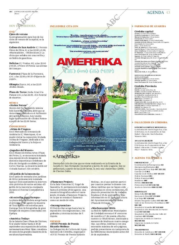 ABC CORDOBA 05-08-2010 página 43