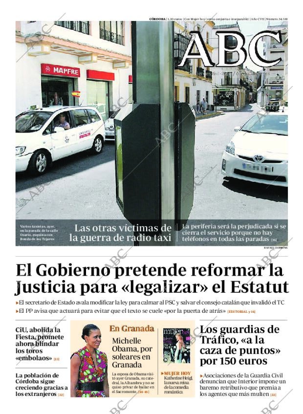 ABC CORDOBA 06-08-2010 página 1