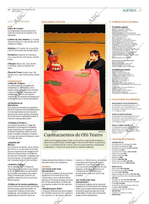 ABC CORDOBA 18-08-2010 página 45
