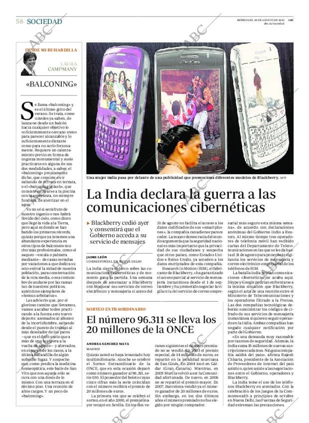 ABC CORDOBA 18-08-2010 página 58
