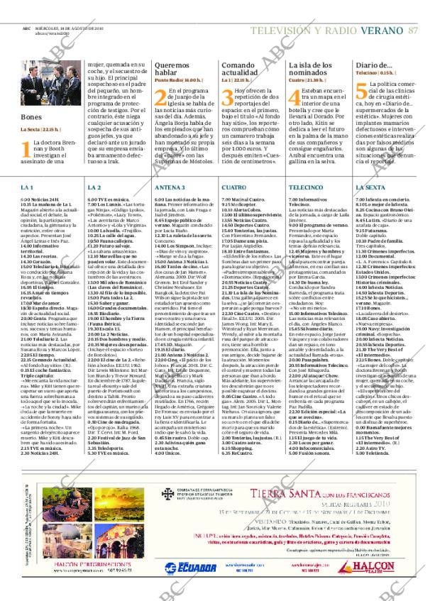 ABC CORDOBA 18-08-2010 página 87
