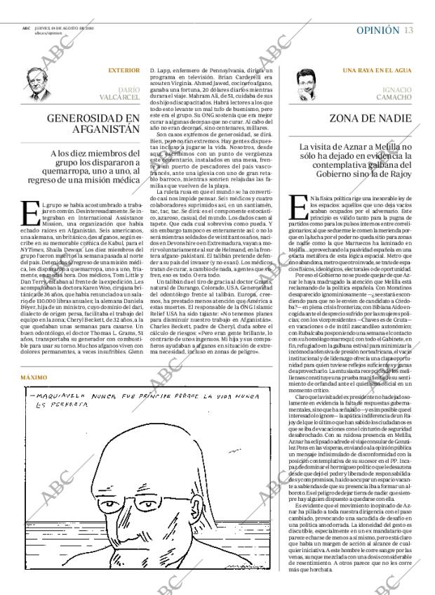 ABC MADRID 19-08-2010 página 13