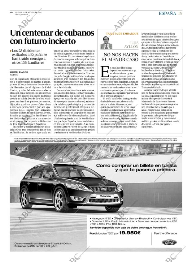ABC MADRID 19-08-2010 página 19