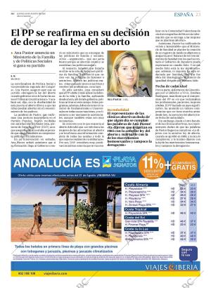 ABC MADRID 19-08-2010 página 23