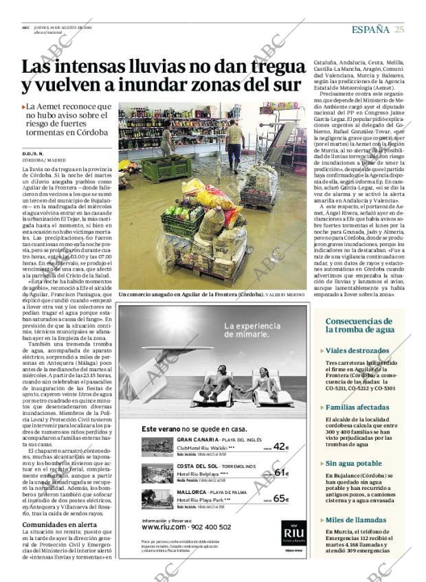 ABC MADRID 19-08-2010 página 25