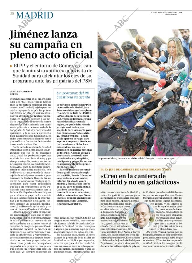 ABC MADRID 19-08-2010 página 38