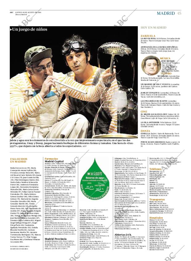 ABC MADRID 19-08-2010 página 45