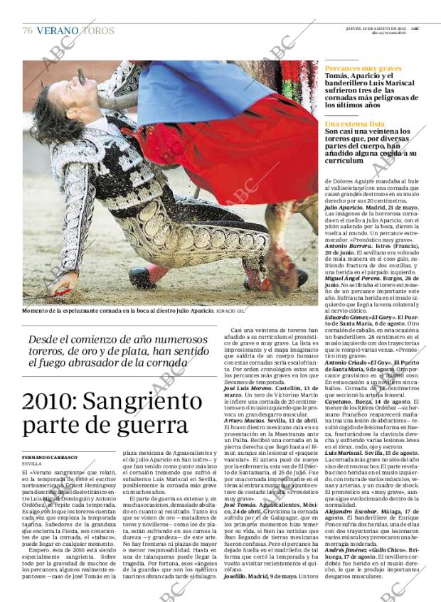 ABC MADRID 19-08-2010 página 76
