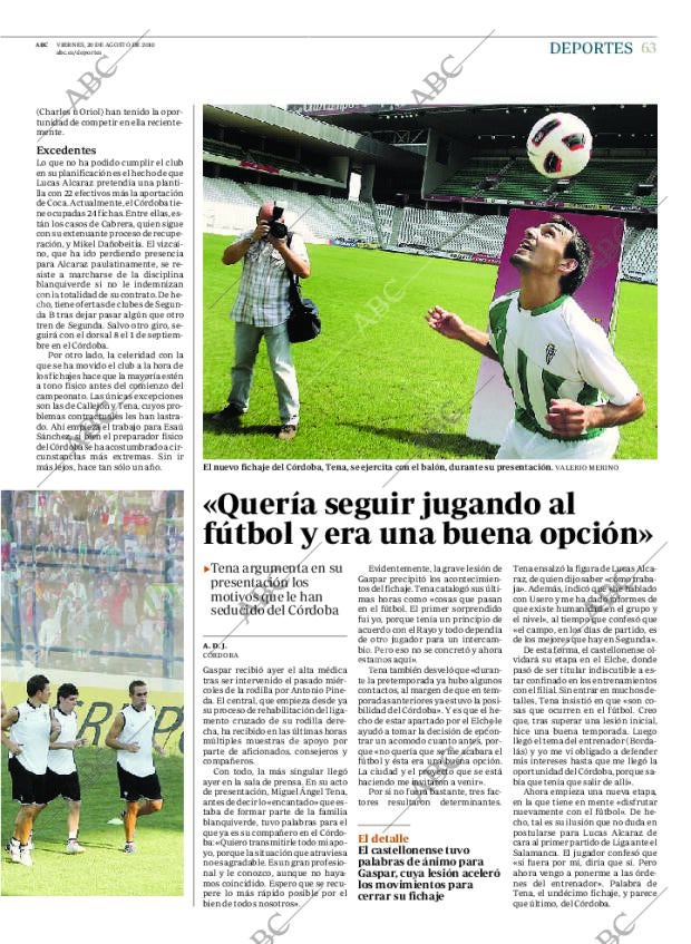 ABC CORDOBA 20-08-2010 página 63