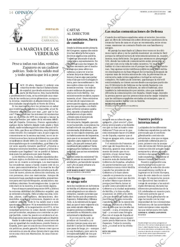 ABC MADRID 20-08-2010 página 14