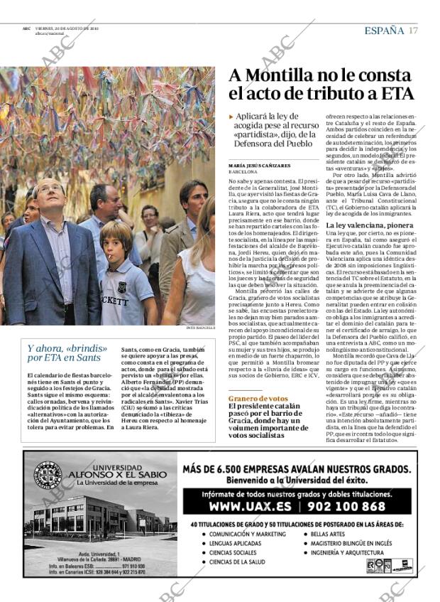 ABC MADRID 20-08-2010 página 17