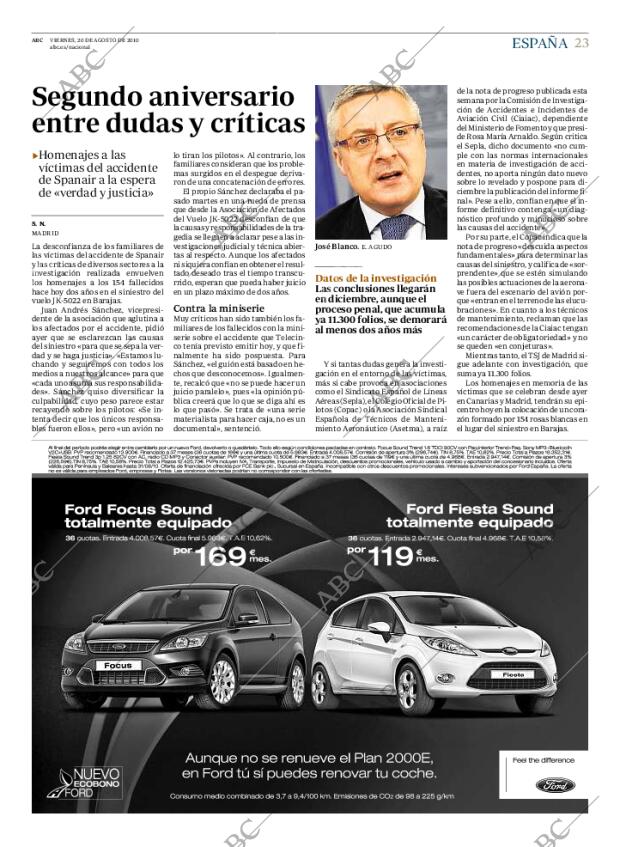 ABC MADRID 20-08-2010 página 23