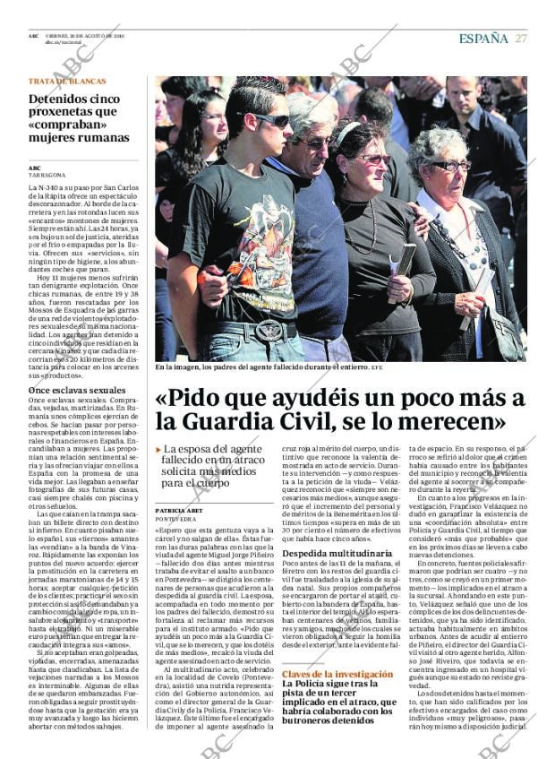 ABC MADRID 20-08-2010 página 27