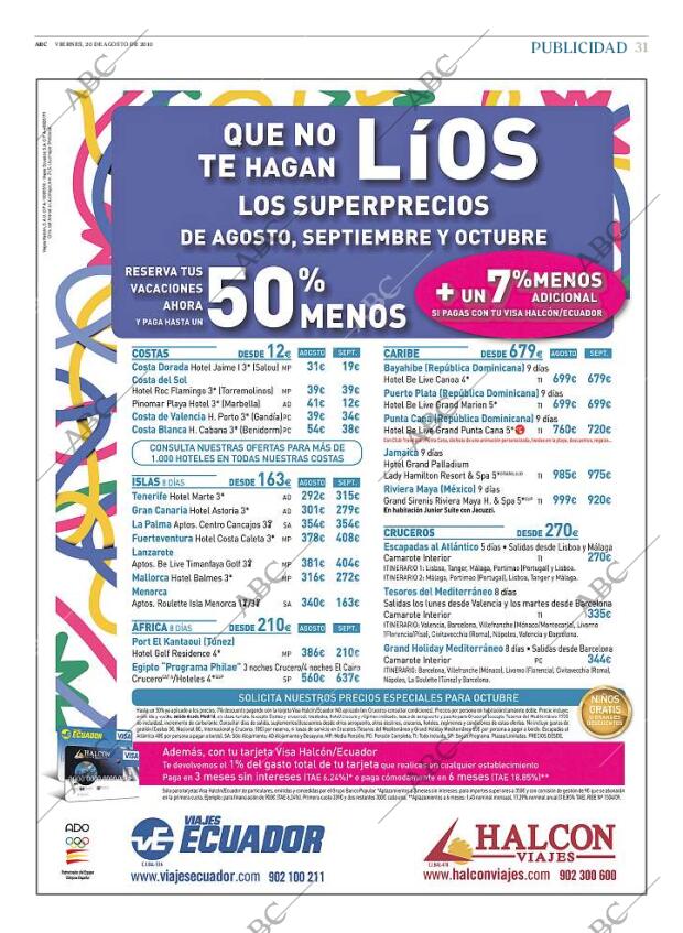 ABC MADRID 20-08-2010 página 31