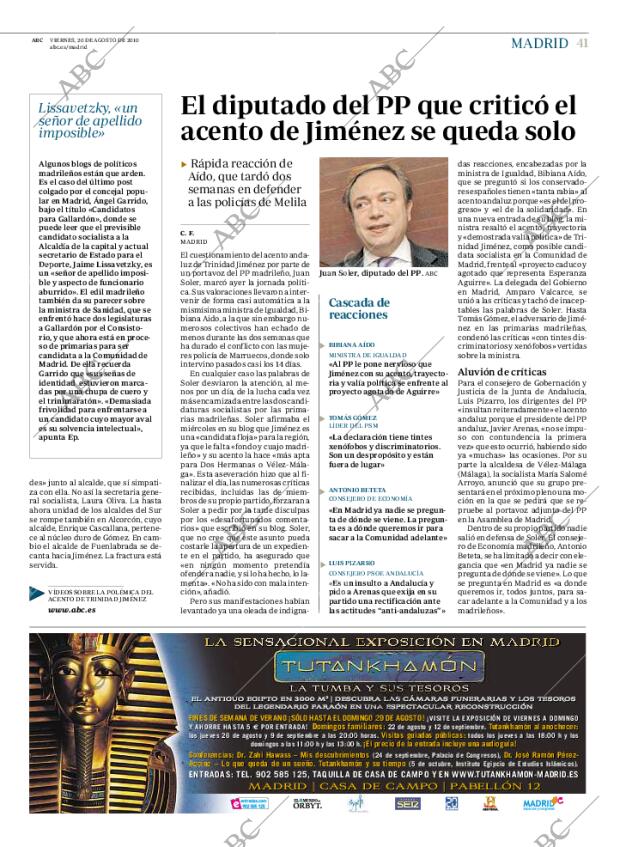 ABC MADRID 20-08-2010 página 41