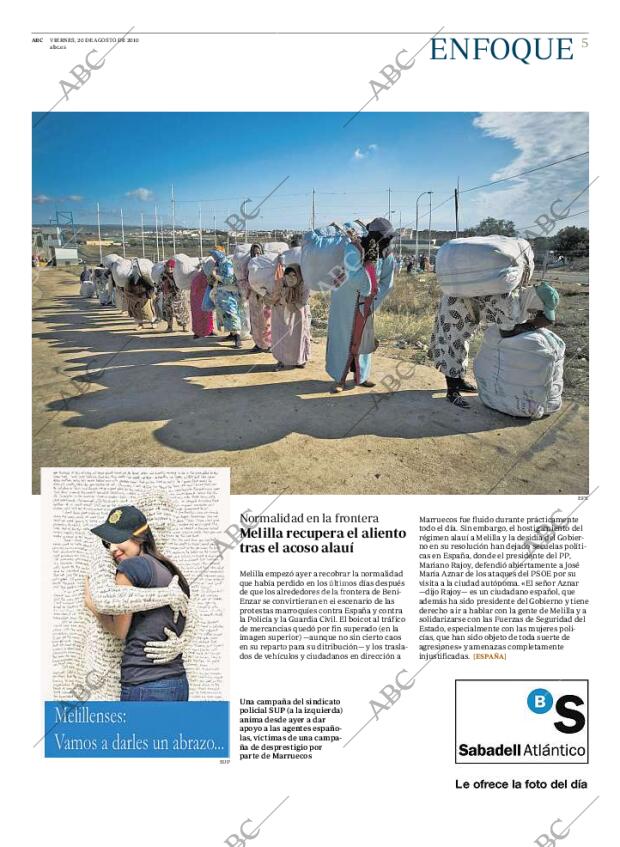 ABC MADRID 20-08-2010 página 5
