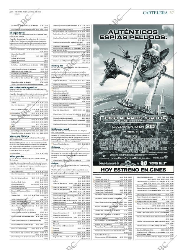 ABC MADRID 20-08-2010 página 57