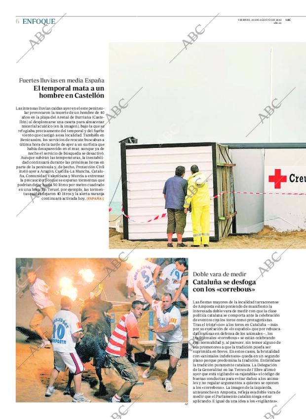 ABC MADRID 20-08-2010 página 6