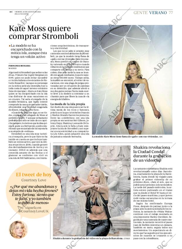 ABC MADRID 20-08-2010 página 77