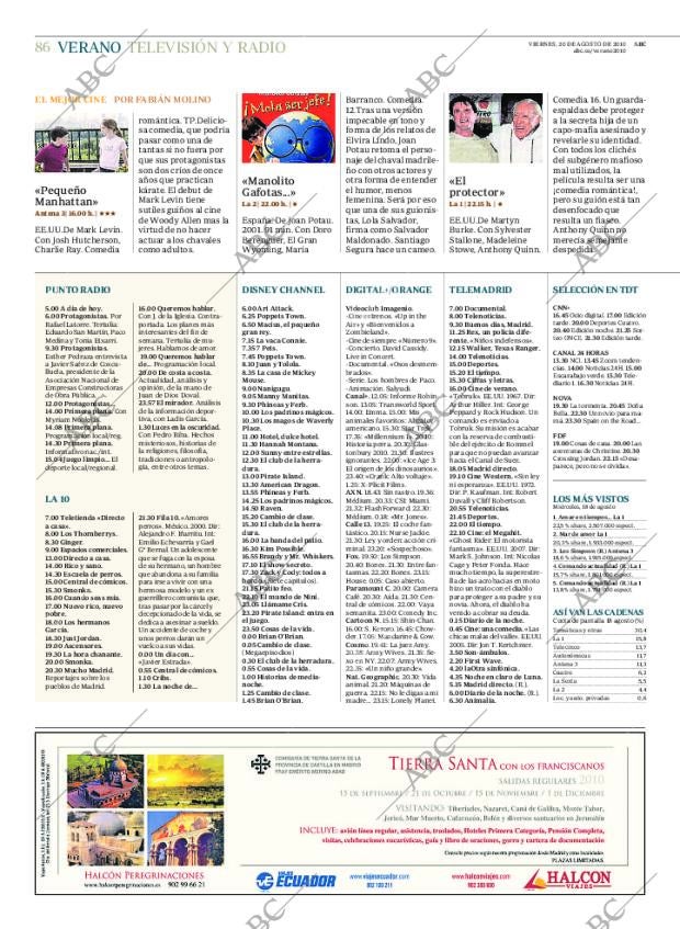 ABC MADRID 20-08-2010 página 86
